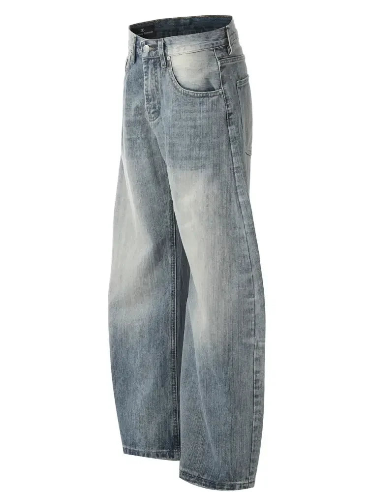 Men's Wide Leg Relaxed Fit Jeans