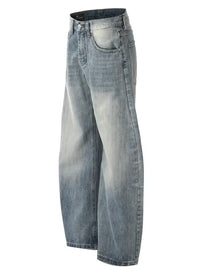 Men's Wide Leg Relaxed Fit Jeans