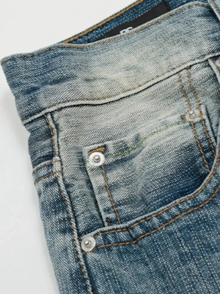 Men's Wide Leg Relaxed Fit Jeans