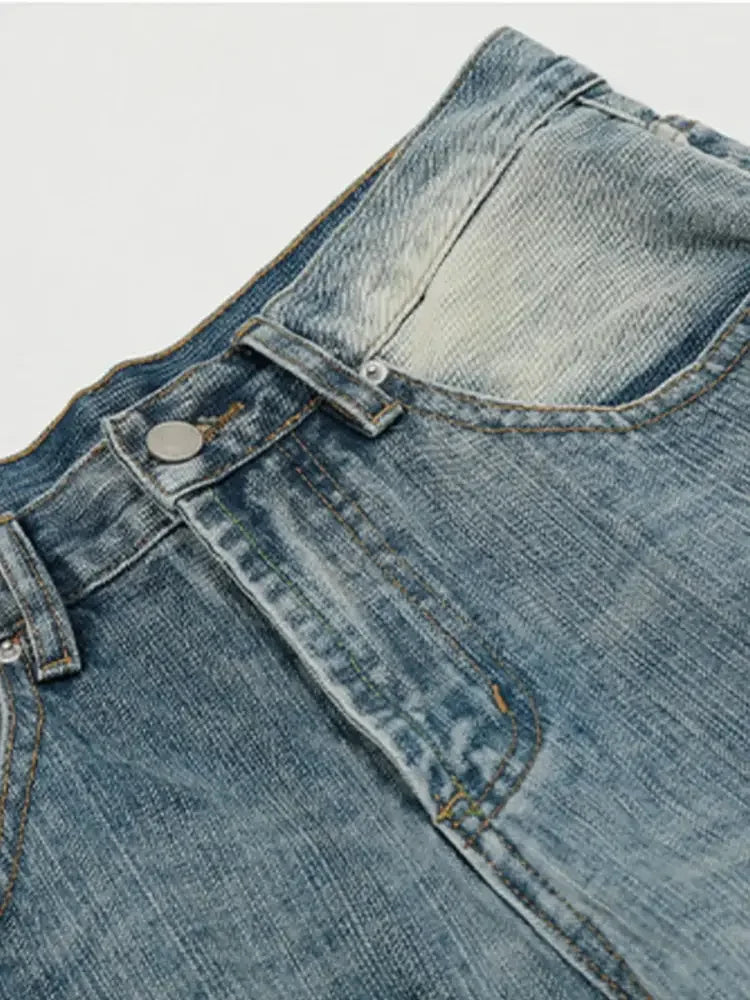 Men's Wide Leg Relaxed Fit Jeans
