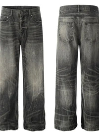 Men's Wide Leg Relaxed Fit Jeans