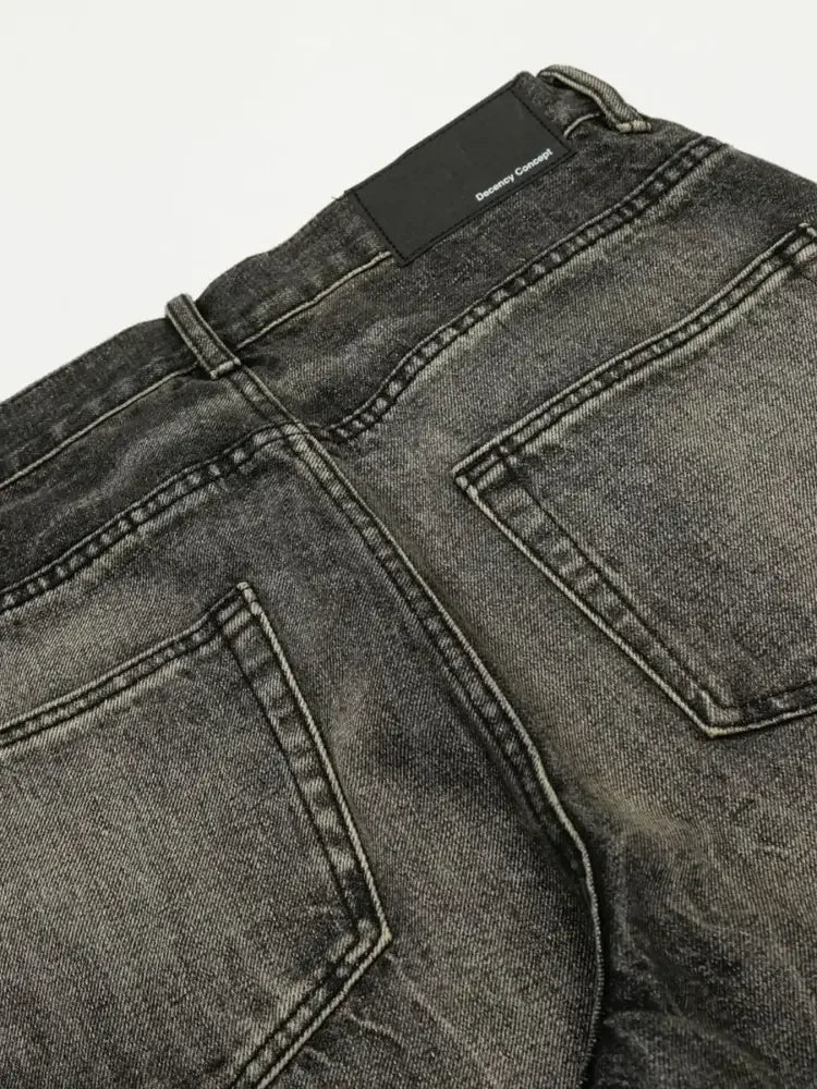 Men's Wide Leg Relaxed Fit Jeans