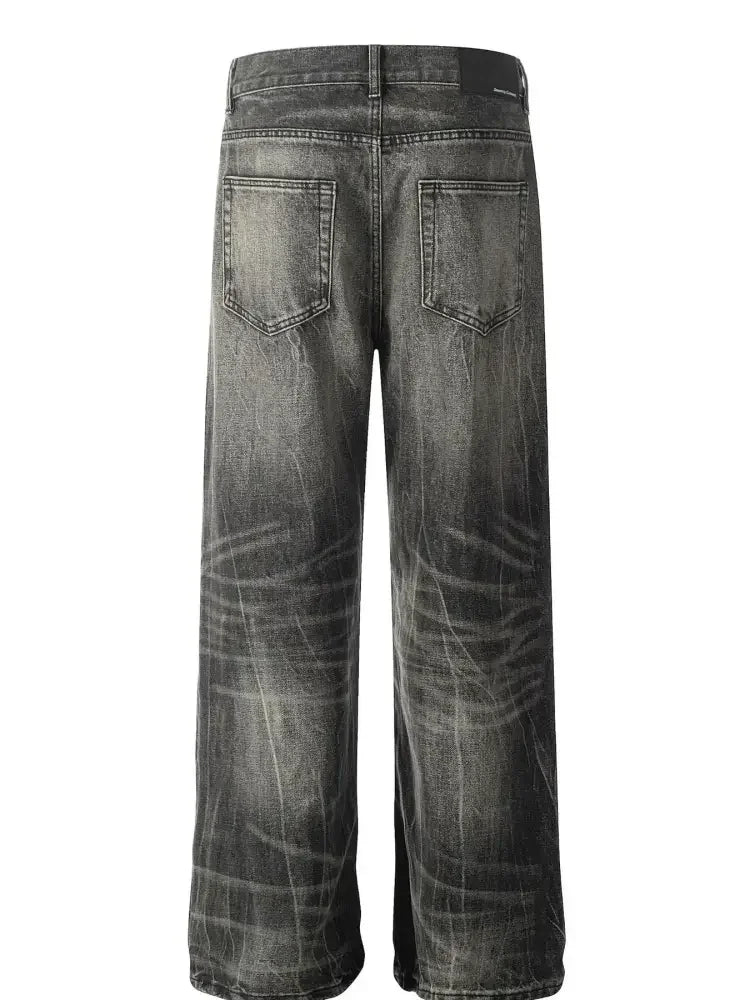 Men's Wide Leg Relaxed Fit Jeans