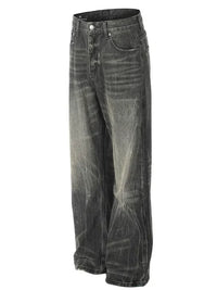 Men's Wide Leg Relaxed Fit Jeans