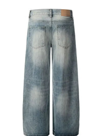 Men's Wide Leg Relaxed Fit Jeans