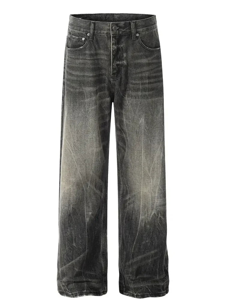 Men's Wide Leg Relaxed Fit Jeans