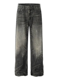 Men's Wide Leg Relaxed Fit Jeans