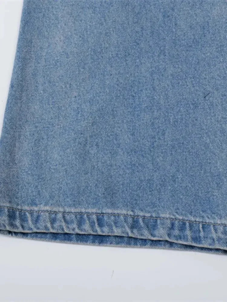 Men's Wide Leg Relaxed Fit Jeans - Update AvenueTrendsi100400223993889100400223993889Men's Wide Leg Relaxed Fit JeansBlue