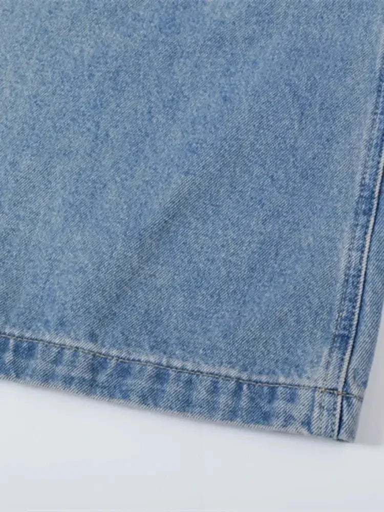 Men's Wide Leg Relaxed Fit Jeans - Update AvenueTrendsi100400223993889100400223993889Men's Wide Leg Relaxed Fit JeansBlue