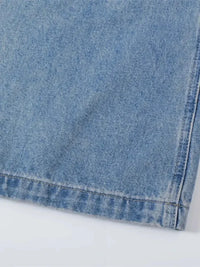 Men's Wide Leg Relaxed Fit Jeans - Update AvenueTrendsi100400223993889100400223993889Men's Wide Leg Relaxed Fit JeansBlue