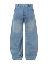 Men's Wide Leg Relaxed Fit Jeans - Update AvenueTrendsi100400223993889100400223993889Men's Wide Leg Relaxed Fit JeansBlue