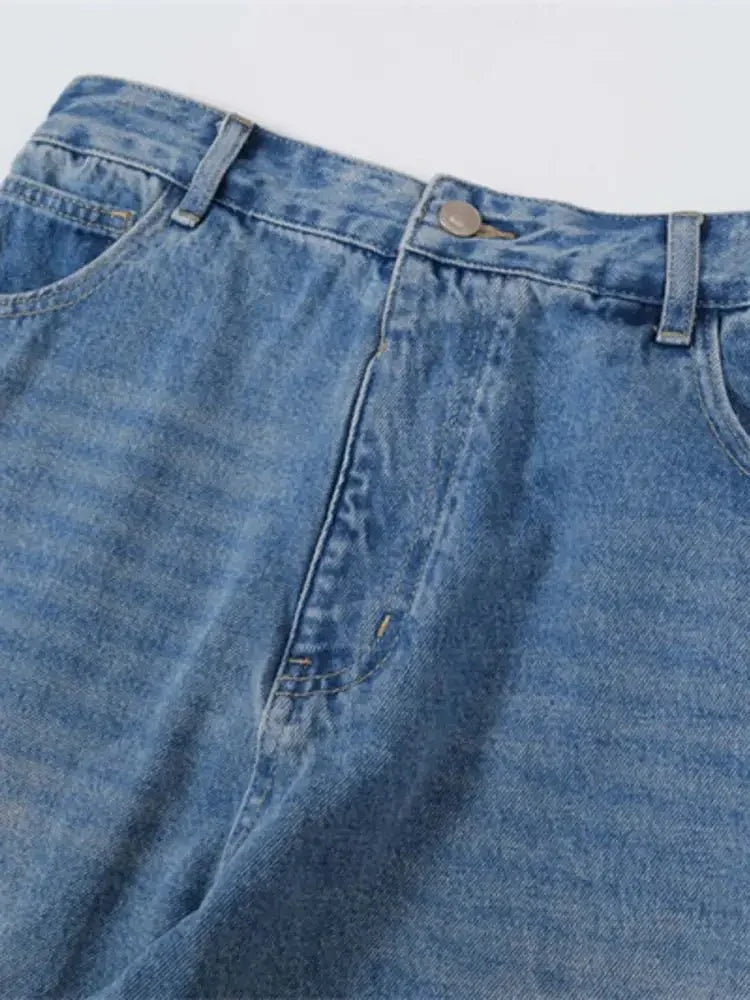 Men's Wide Leg Relaxed Fit Jeans - Update AvenueTrendsi100400223993889100400223993889Men's Wide Leg Relaxed Fit JeansBlue