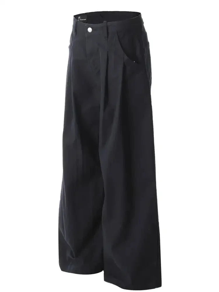 Men's Wide Leg Relaxed Fit Jeans - Update AvenueTrendsi100400271513387100400271513387Men's Wide Leg Relaxed Fit JeansDark Blue