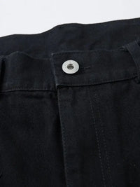 Men's Wide Leg Studded Jeans