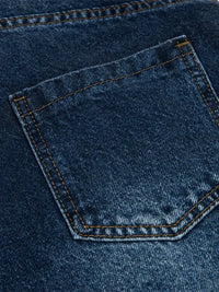 Men's Wide Leg Vintage Wash Jeans