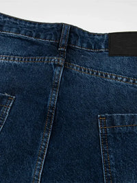 Men's Wide Leg Vintage Wash Jeans