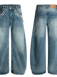 Men's Wide - Leg Vintage Wash Jeans - Update AvenueTrendsi100400009065772100400009065772Men's Wide - Leg Vintage Wash JeansBlue