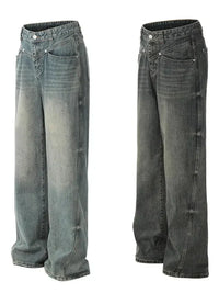 Men's Wide Leg Vintage Wash Jeans - Update AvenueTrendsi100400097686636100400097686636Men's Wide Leg Vintage Wash JeansVintage Blue