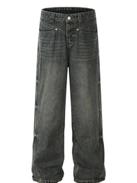 Men's Wide Leg Vintage Wash Jeans - Update AvenueTrendsi100400097686636100400097686636Men's Wide Leg Vintage Wash JeansVintage Blue
