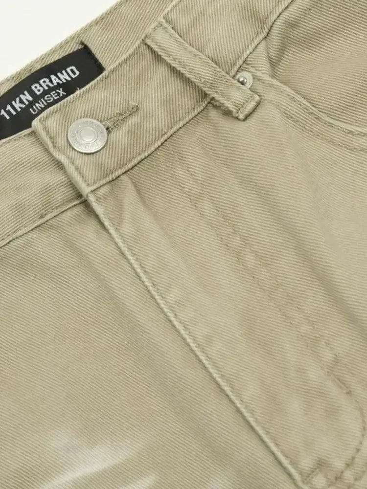 Men's Wide Leg Wash Jeans - Update AvenueTrendsi100400337171014100400337171014Men's Wide Leg Wash JeansGray