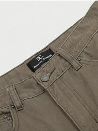 Men's Wide Leg Washed Jeans