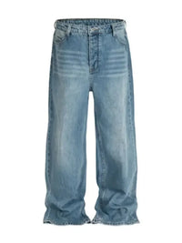 Men's Wide Straight Jeans with Pockets - Update AvenueTrendsi100400107351304100400107351304Men's Wide Straight Jeans with PocketsMedium