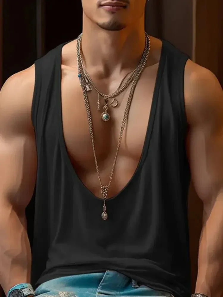 Men's Wide Strap Tank - Update AvenueTrendsi100400029513133100400029513133865e8f8b - 147c - 414c - 9c47 - d2ebcceaddf4 - MaxBlack