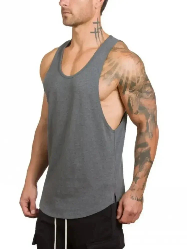Men's Wide Strap Tank - Update AvenueTrendsi100400473583109100400473583109ab701101 - 3ec0 - 4be2 - bd06 - f39e864013ee - MaxDark Gray