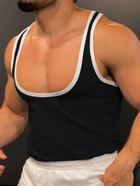 Men's Wide Strap Tank - Update AvenueTrendsi100400599612136100400599612136f7de5618 - 0b4d - 451c - 8d5d - fac75d46776f - MaxBlack