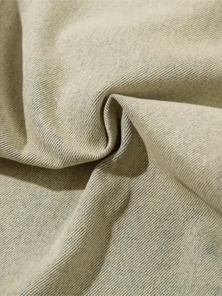 Men's Zip Detail Loose Fit Jeans