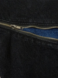 Men's Zip Detail Loose Fit Jeans
