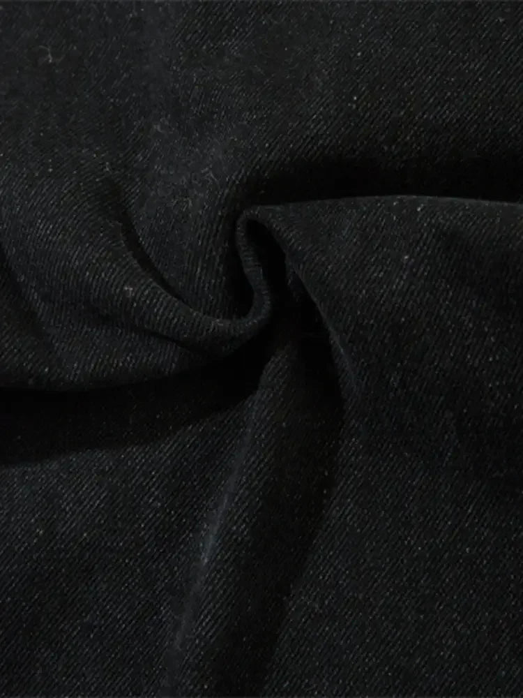 Men's Zip Detail Loose Fit Jeans