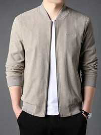 Men's Zip Up Long Sleeve Jacket
