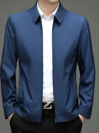 Men's Zip Up Long Sleeve Jacket