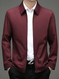 Men's Zip Up Long Sleeve Jacket