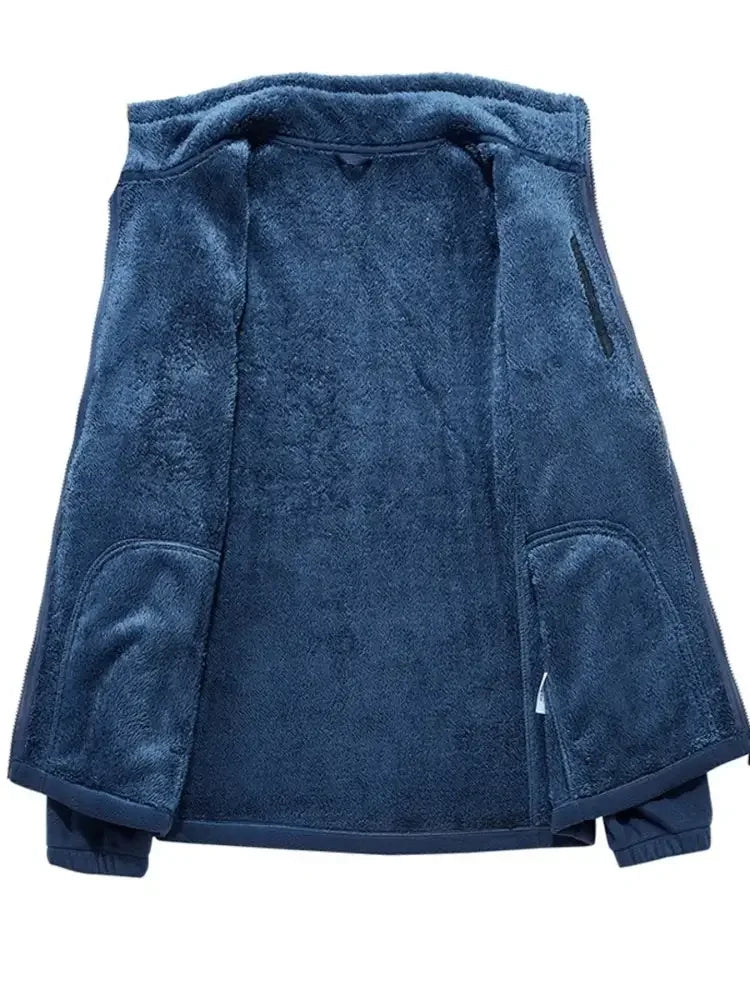 Men's Zip Up Long Sleeve Jacket