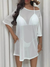Mesh Boat Neck Half Sleeve Cover Up - Update AvenueFestival VibesTrendsi100100695624449100100695624449299c6d12 - 9f5c - 44fa - a145 - a561baa00eaa - MaxWhite