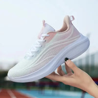 Mesh Breathable Lace Up Athletic - Update AvenueTrendsi100600458762170100600458762170Mesh Breathable Lace Up AthleticBlush Pink