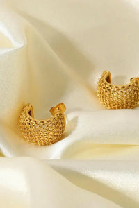 Mesh Half Hoop Earrings - Update AvenueFestival VibesTrendsi1013006055657661013006055657662bdbc88175a9420e8fd6d1f15b638ec1 - MaxGold