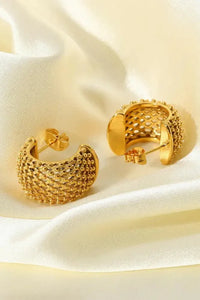 Mesh Half Hoop Earrings - Update AvenueFestival VibesTrendsi1013006055657661013006055657668f0787455a45439dacd9147ac9f815d1 - MaxGold