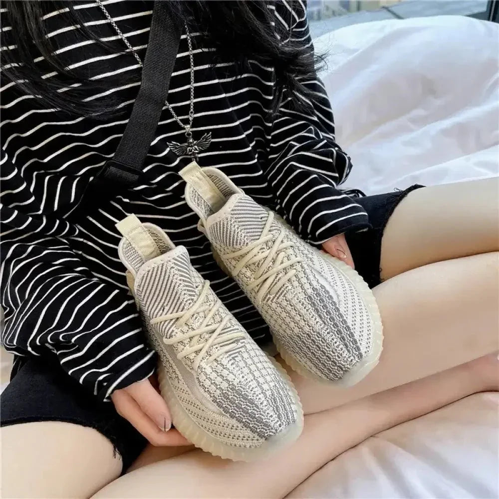 Mesh Lace - Up Platform Athletic Shoes - Update AvenueTrendsi100600559633760100600559633760Mesh Lace - Up Platform Athletic ShoesCream