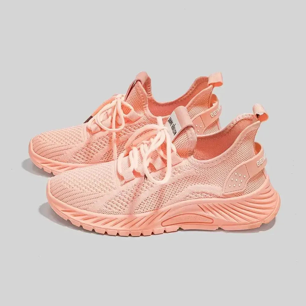Mesh Lace - Up Platform Athletic Shoes - Update AvenueTrendsi100600563371027100600563371027Mesh Lace - Up Platform Athletic ShoesWatermelon pink
