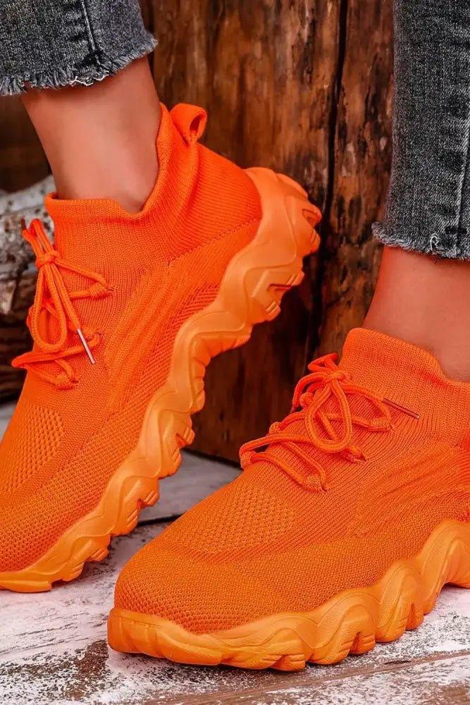 Mesh Lace - Up Round Toe Athletic - Update AvenueTrendsi100600223261759100600223261759Mesh Lace - Up Round Toe AthleticOrange
