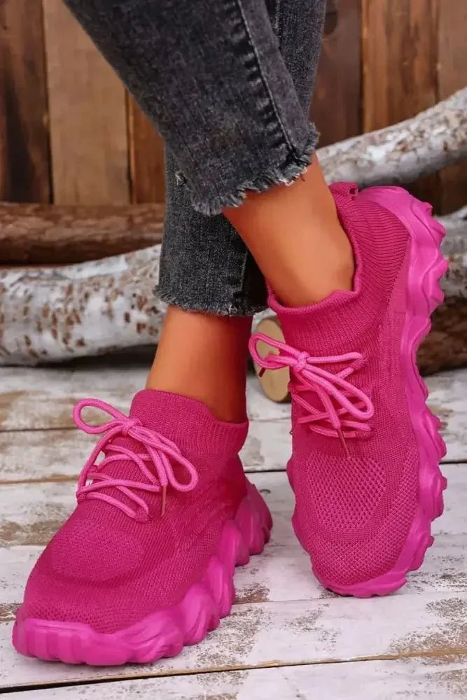 Mesh Lace - Up Round Toe Athletic - Update AvenueTrendsi100600223269127100600223269127Mesh Lace - Up Round Toe AthleticCerise