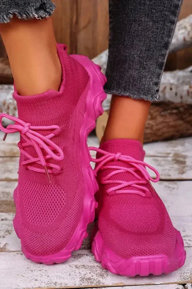 Mesh Lace - Up Round Toe Athletic - Update AvenueTrendsi100600223269127100600223269127Mesh Lace - Up Round Toe AthleticCerise