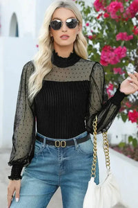 Mesh Long Sleeve Velvet Bodysuit - Update AvenueTrendsi1001011020237051001011020237051b7a77b1 - dd71 - 4924 - 91f1 - 9c12832c4832 - MaxBlack