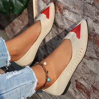 Mesh Point Toe Flat Slip-Ons