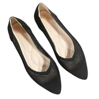 Mesh Point Toe Flat Slip - Ons - Update AvenueTrendsi100600680433865100600680433865Mesh Point Toe Flat Slip - OnsBlack