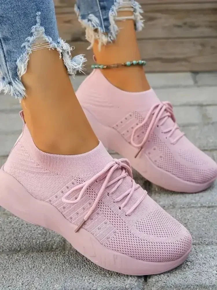 Mesh Round Toe Flat Athletic - Update AvenueTrendsi100600761801073100600761801073Mesh Round Toe Flat AthleticDusty Pink