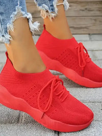 Mesh Round Toe Flat Athletic - Update AvenueTrendsi100600761801984100600761801984Mesh Round Toe Flat AthleticRed